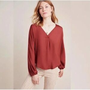 Anthropologie DOLAN Long Sleeve Contessa Top